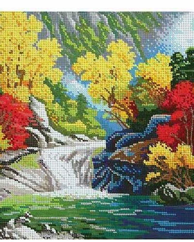 Комплект за бродиране с мъниста "Бурна вода"