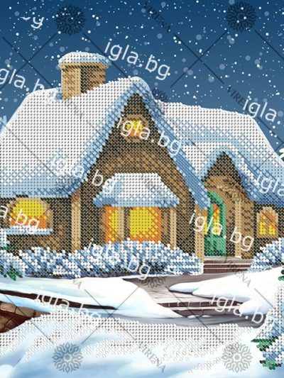 Kомплект за бродиране с мъниста А3H_120